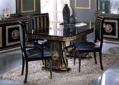 versace dining room furniture.